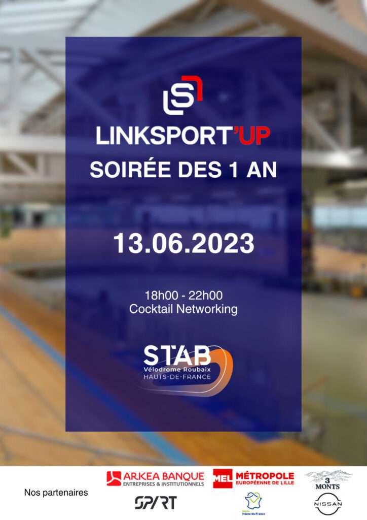LINKSPORT'UP les 1 an 13 juin 2023 STAB Roubaix